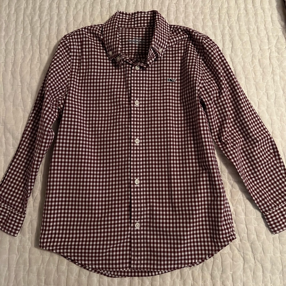 Vineyard Vines Button Down Shirt size 7
